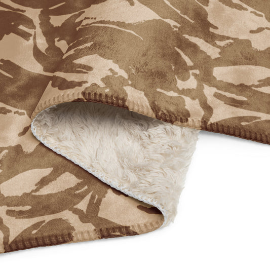 British DPM Desert CAMO Sherpa blanket - Blankets
