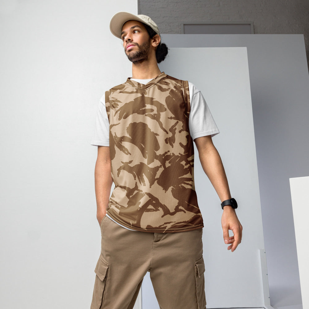 British DPM Desert CAMO unisex basketball jersey - 2XS - Unisex Basketball Jersey