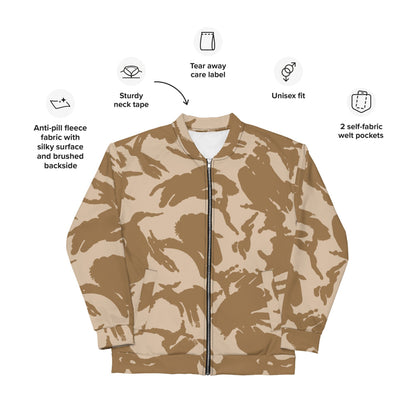 British DPM Desert CAMO Unisex Bomber Jacket