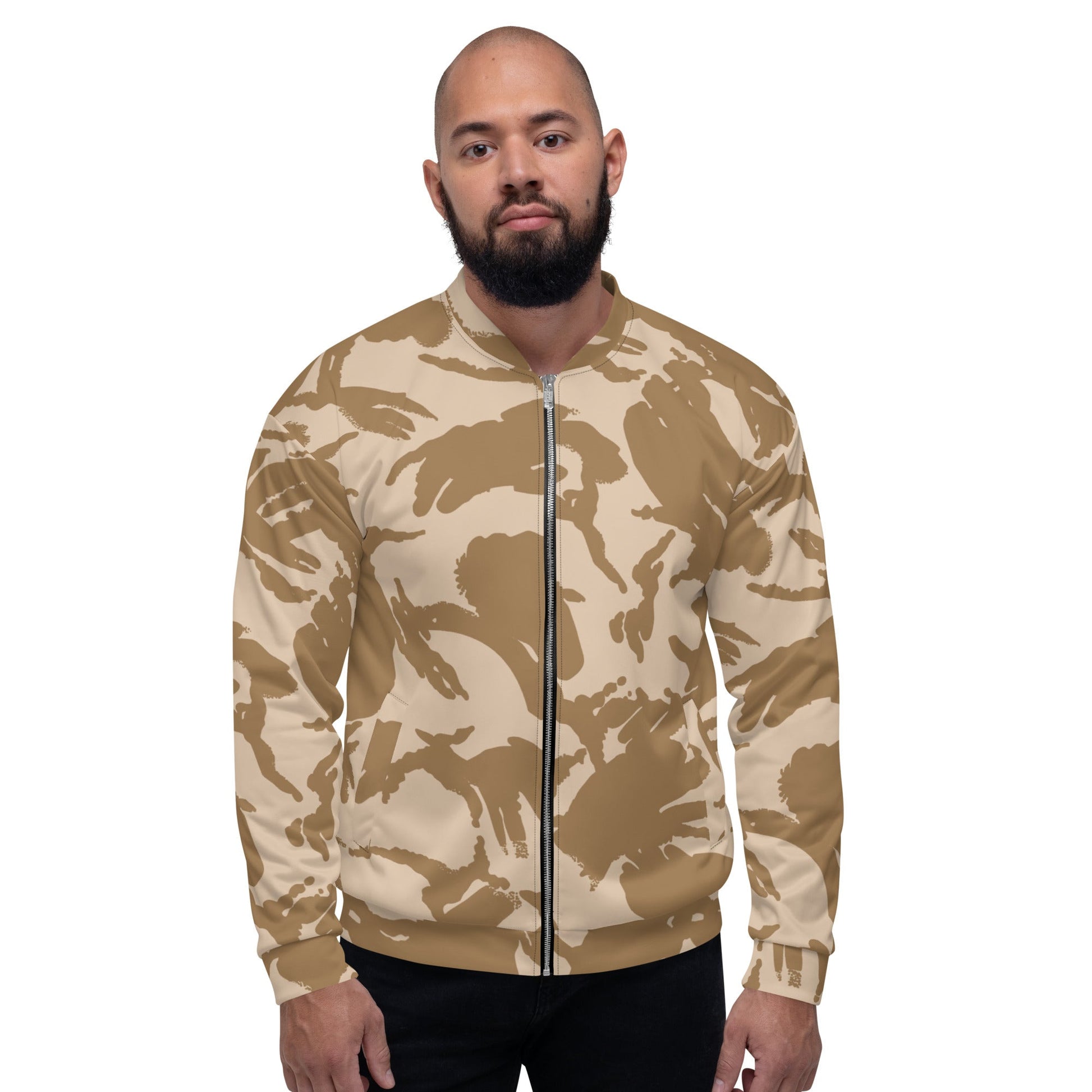 British DPM Desert CAMO Unisex Bomber Jacket - Jackets