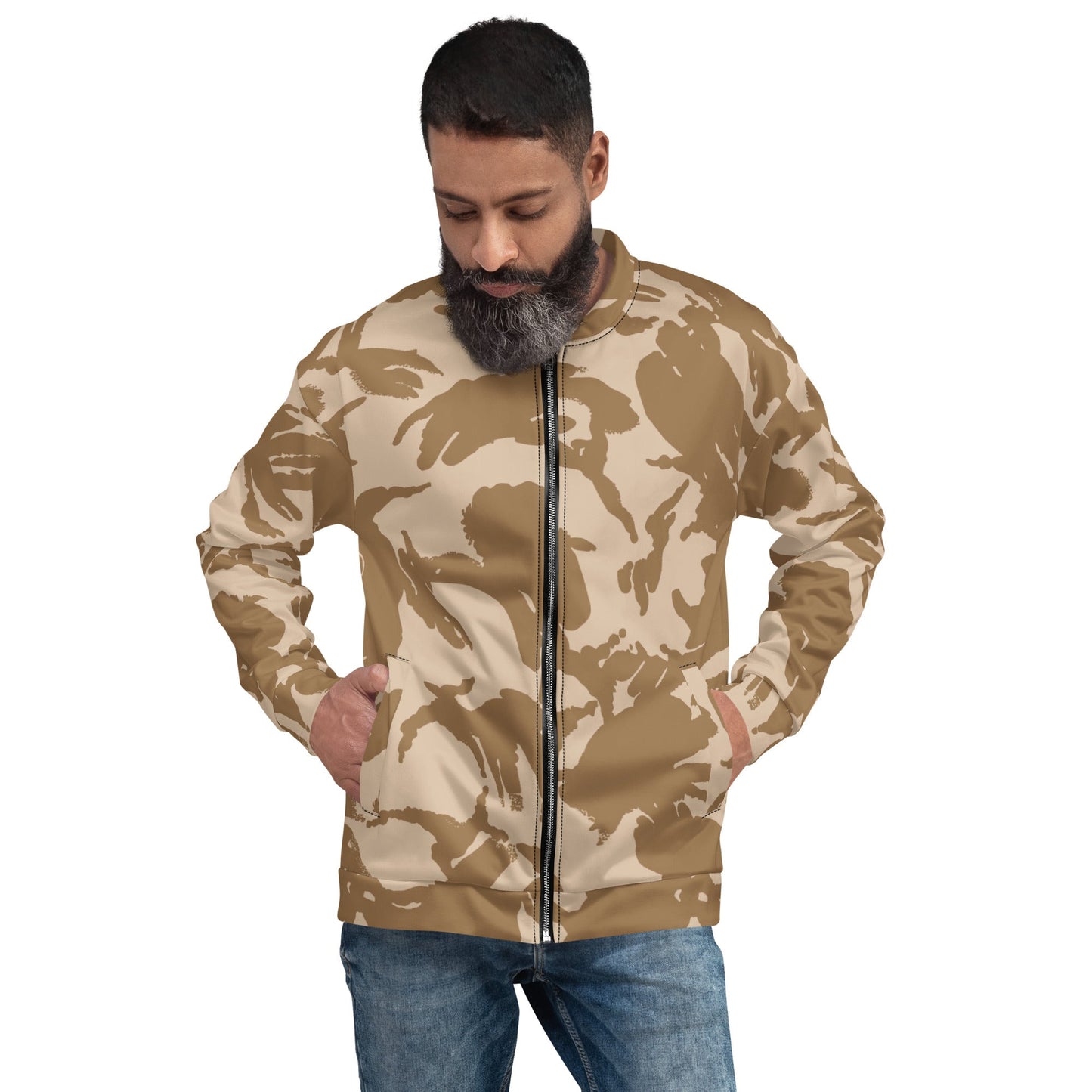 British DPM Desert CAMO Unisex Bomber Jacket - Jackets