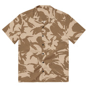 DPM Desert CAMO Unisex Short-Sleeve Button Shirt - 2XS - Button-Up