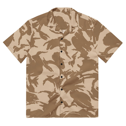 British DPM Desert CAMO Unisex button shirt 2XS Button Shirts