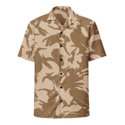 DPM Desert CAMO Unisex Short-Sleeve Button Shirt - Button-Up