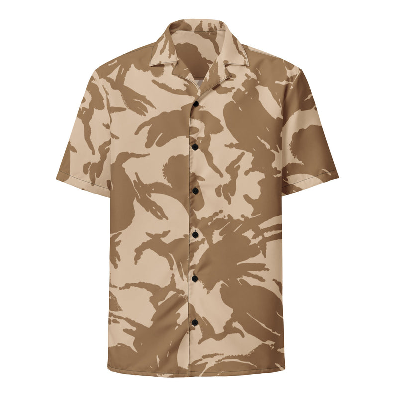 DPM Desert CAMO Unisex Short-Sleeve Button Shirt - Button-Up