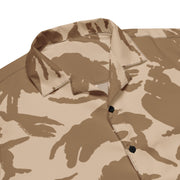 DPM Desert CAMO Unisex Short-Sleeve Button Shirt - Button-Up