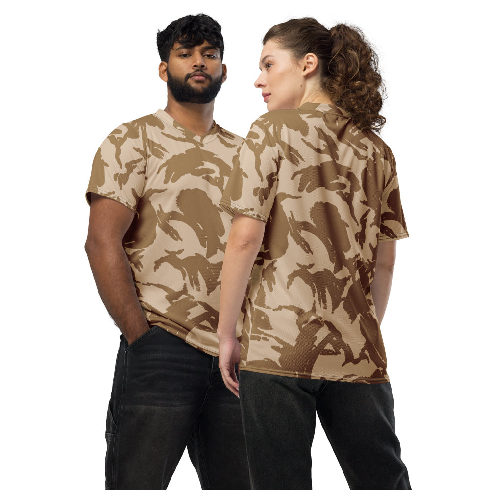 British DPM Desert CAMO unisex sports jersey - 2XS - Unisex Sports Jersey