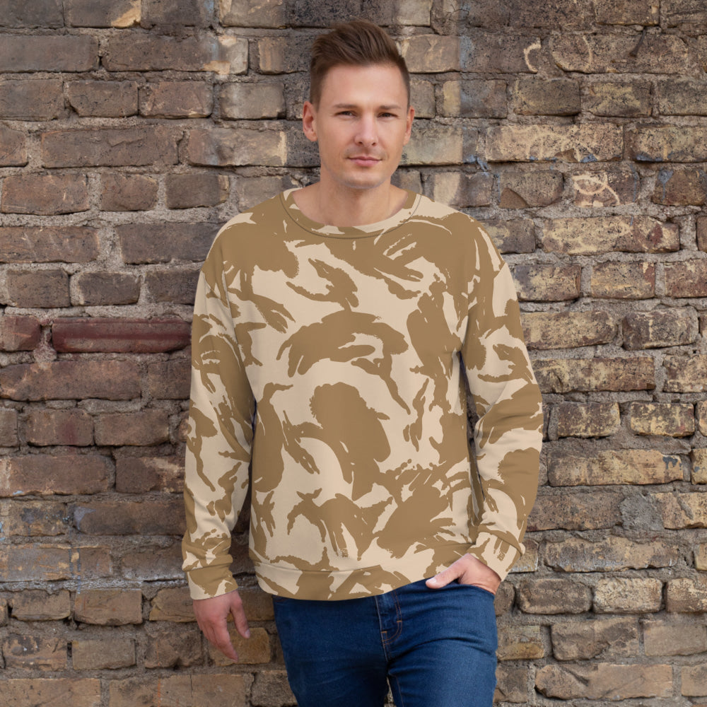 British DPM Desert CAMO Unisex Sweatshirt - XS