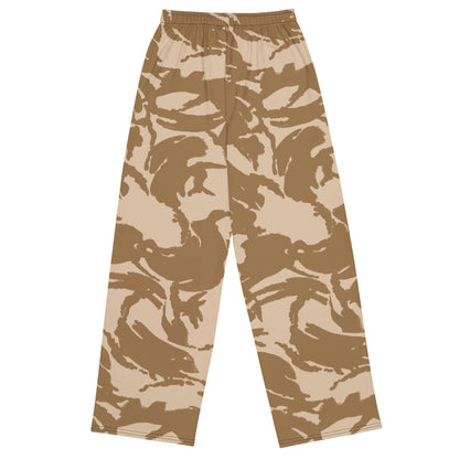 British DPM Desert CAMO unisex wide-leg pants - Unisex Wide-Leg Pants