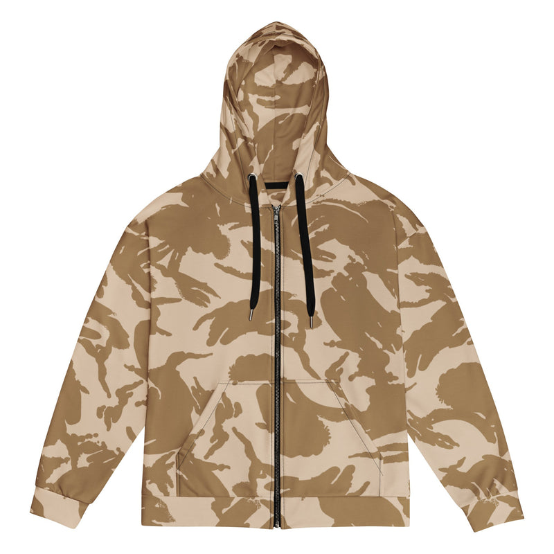 DPM Desert CAMO Unisex Zip Hoodie - 2XS