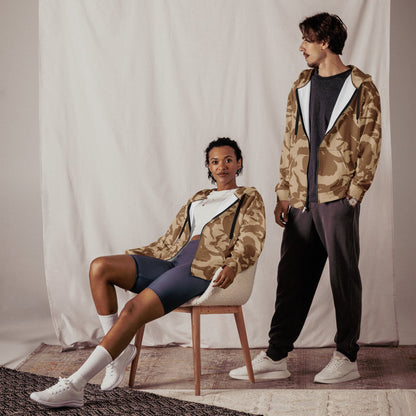 British DPM Desert CAMO Unisex zip hoodie Zip Hoodies