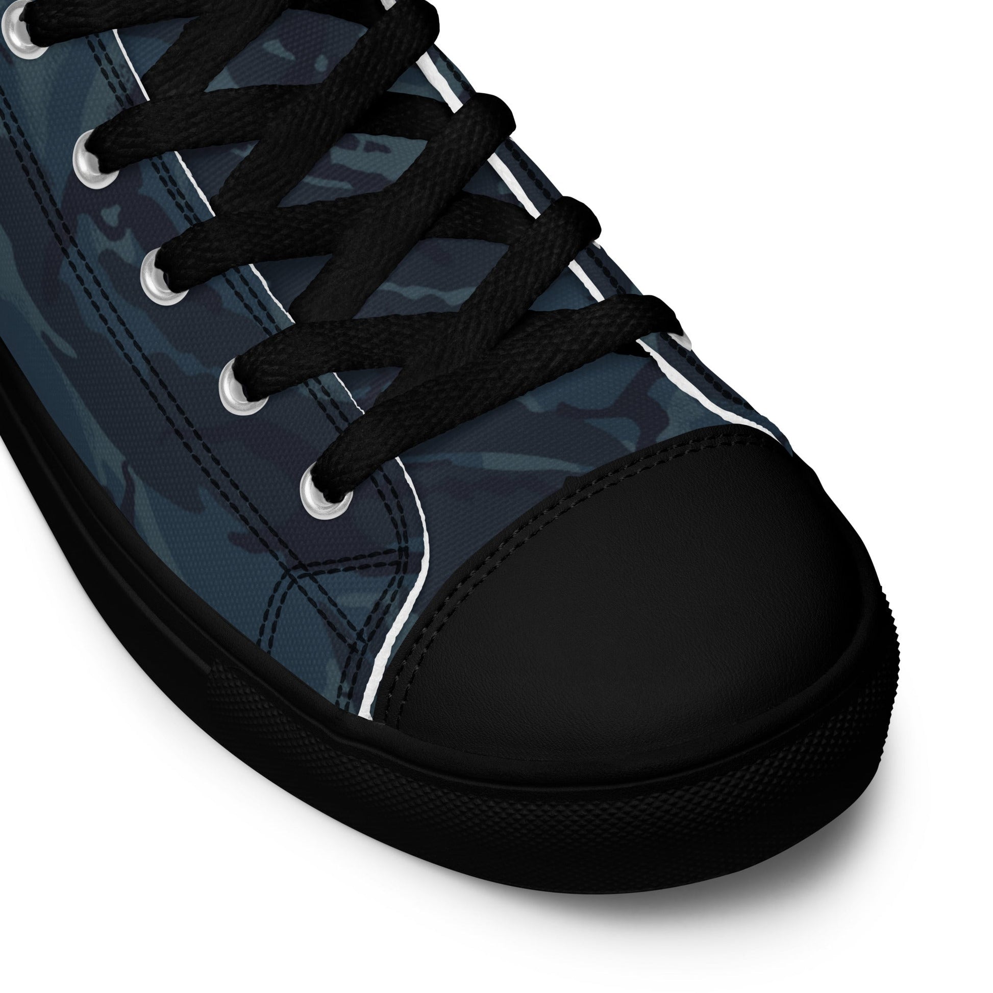 British DPM Night CAMO Mens High-Top Canvas Shoes