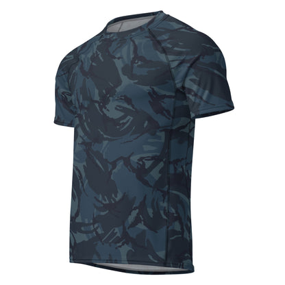 British DPM Night CAMO Mens Short-Sleeve Rash Guard - Short-sleeve Guards