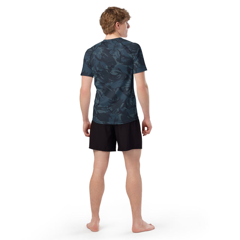 DPM Night CAMO Mens Short-Sleeve Rash Guard
