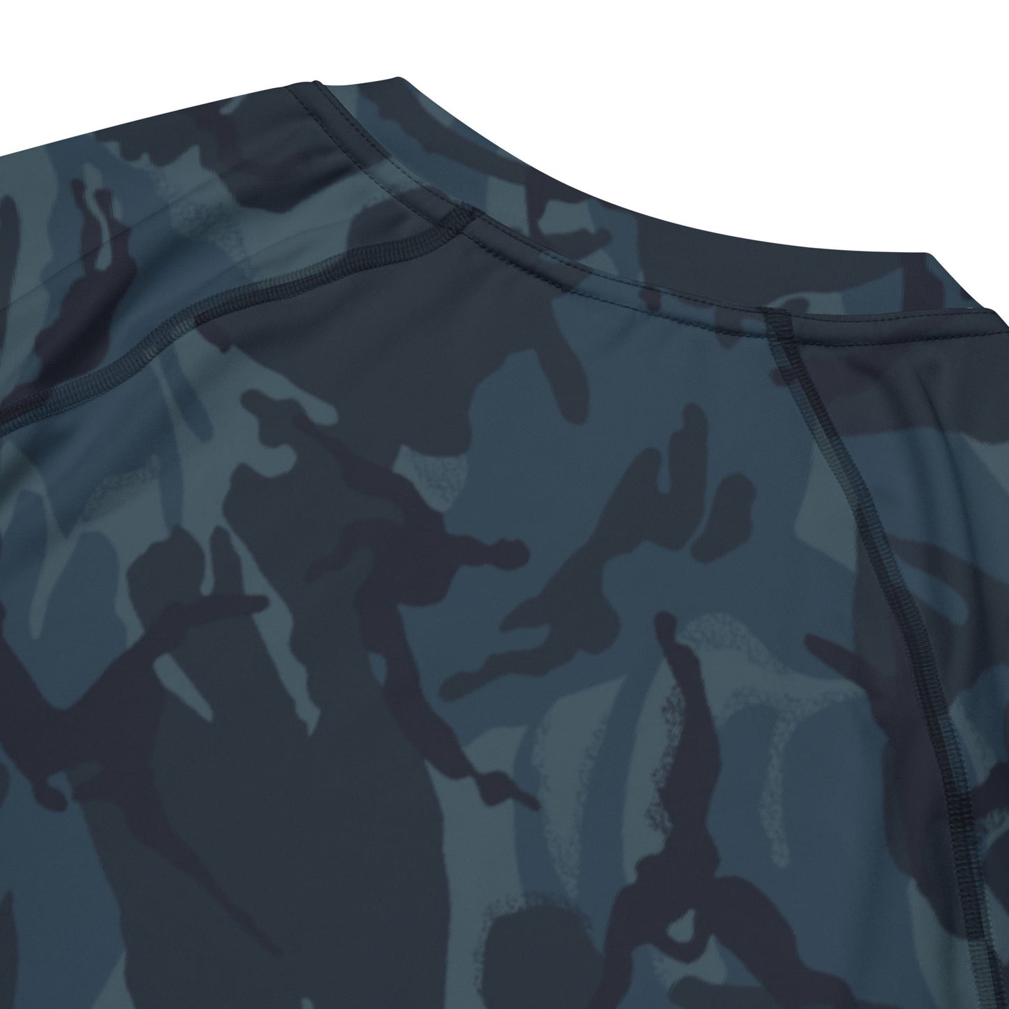 British DPM Night CAMO Mens Short-Sleeve Rash Guard - Short-sleeve Guards