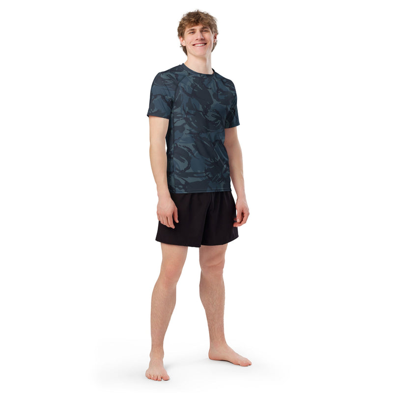 DPM Night CAMO Mens Short-Sleeve Rash Guard