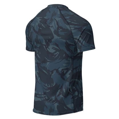 British DPM Night CAMO Mens Short-Sleeve Rash Guard - Short-sleeve Guards