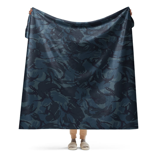 British DPM Night CAMO Sherpa blanket - 60″×80″ - Blankets