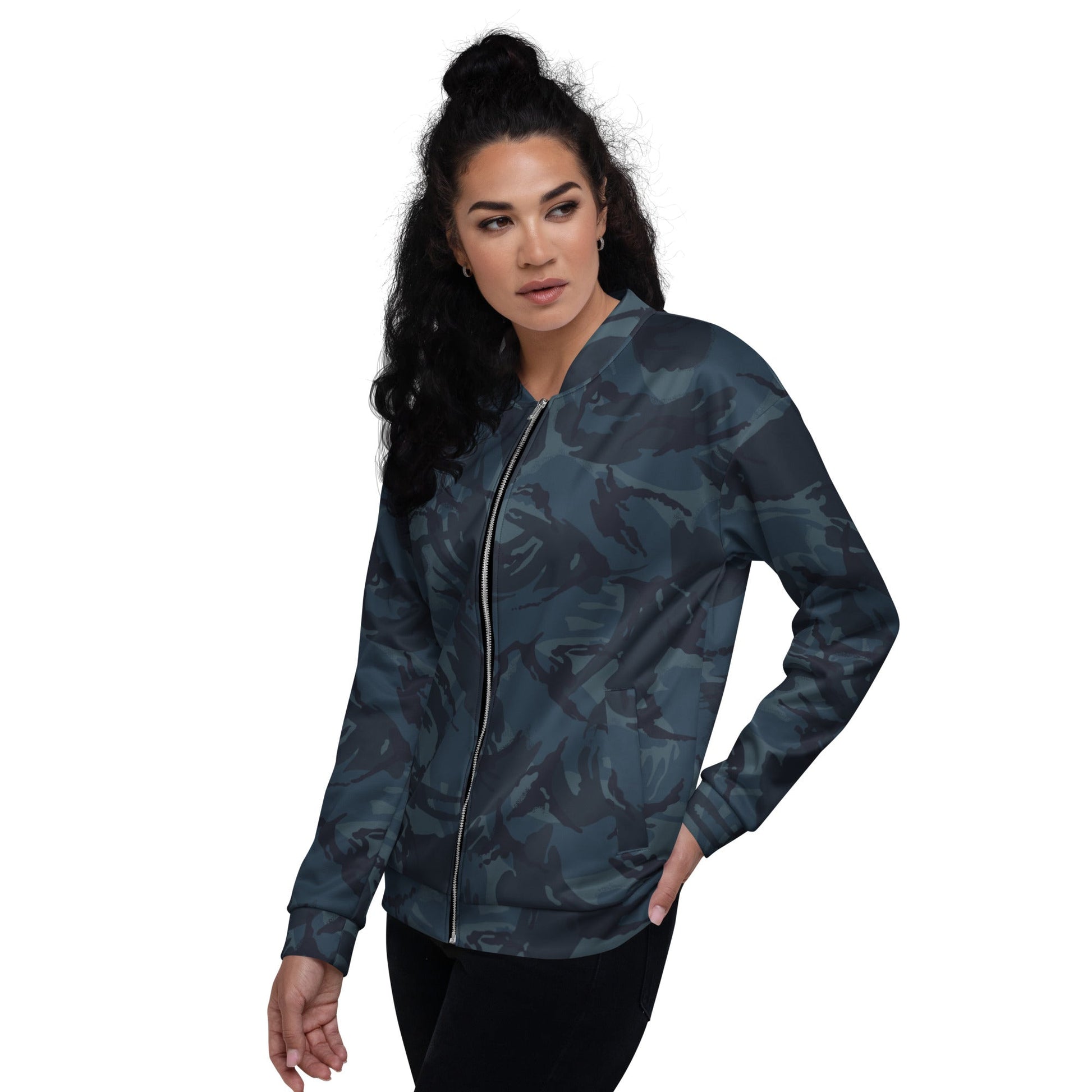 British DPM Night CAMO Unisex Bomber Jacket