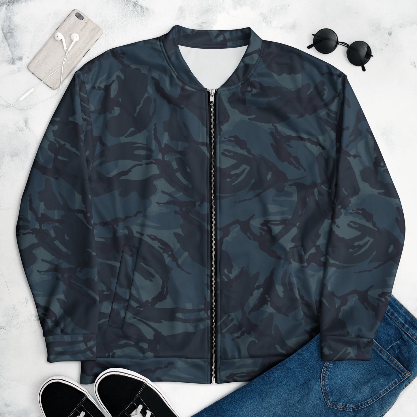 British DPM Night CAMO Unisex Bomber Jacket