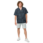 DPM Night CAMO Unisex Short-Sleeve Button Shirt - Button-Up