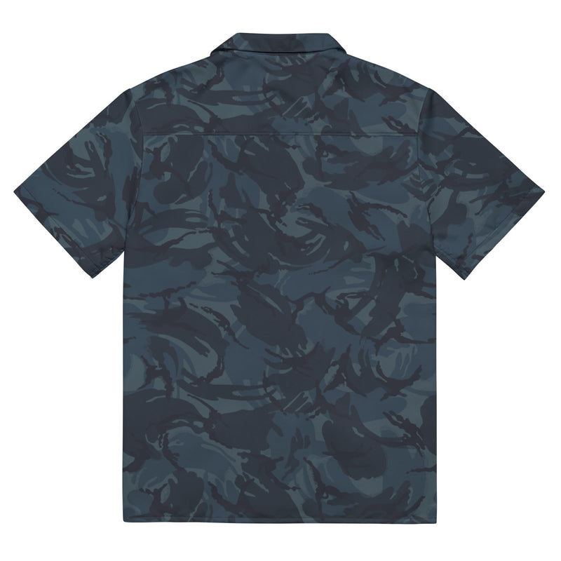 DPM Night CAMO Unisex Short-Sleeve Button Shirt - Button-Up