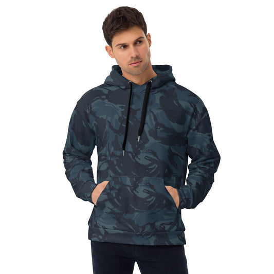 British DPM Night CAMO Unisex Hoodie - 2XS - Hoodies
