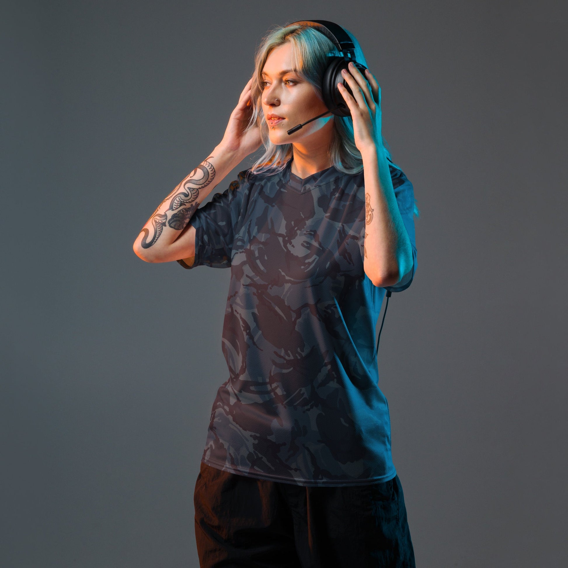 British DPM Night CAMO unisex sports jersey - Sports Jerseys