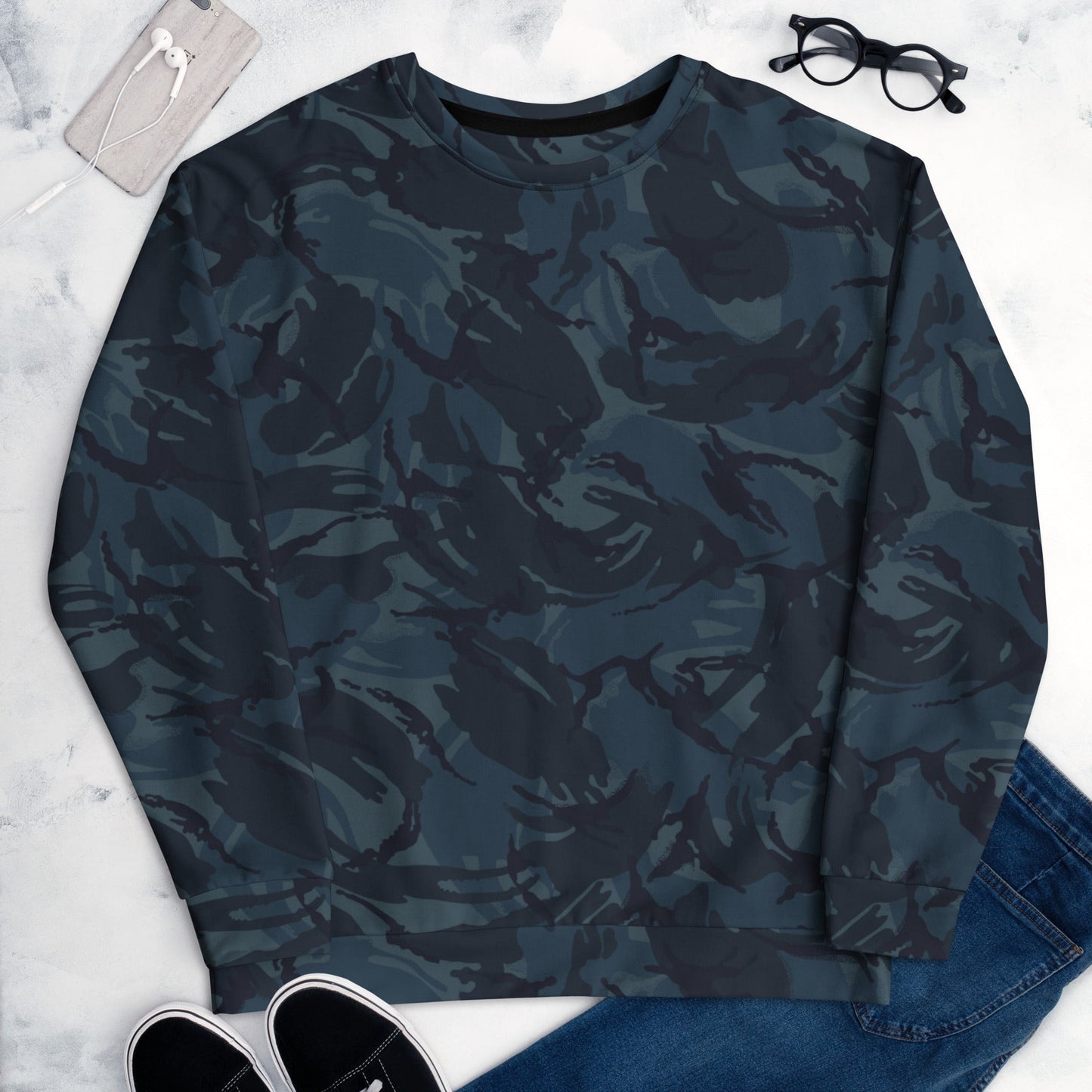 British DPM Night CAMO Unisex Sweatshirt - Sweatshirts