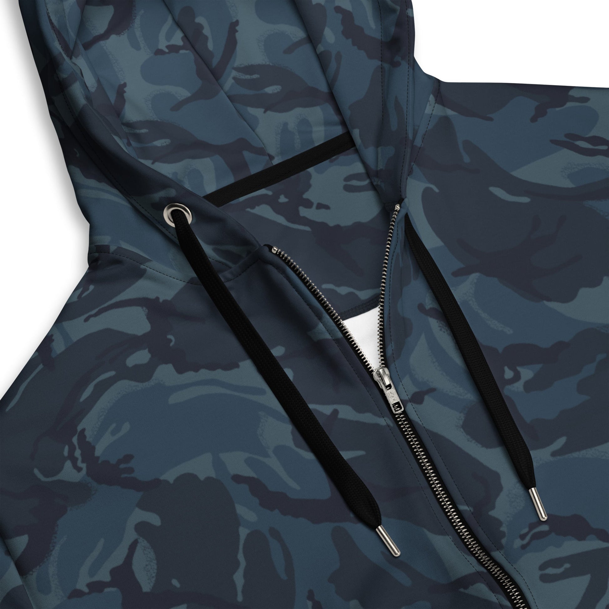 British DPM Night CAMO Unisex zip hoodie - Zip Hoodies