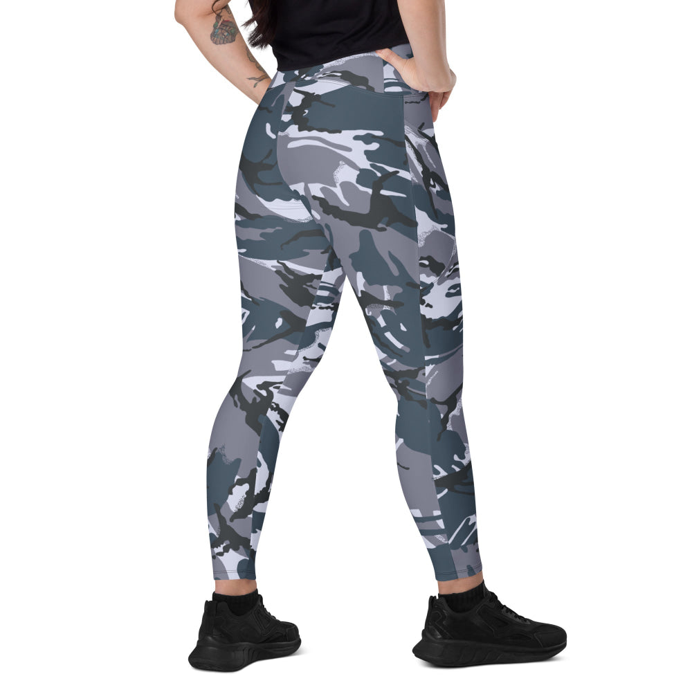 British DPM OPFOR CAMO Leggings with pockets - 2XS - Womens With Pockets