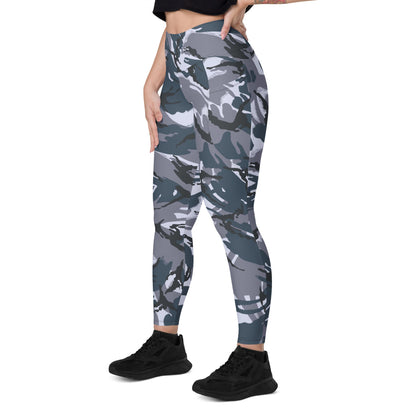 British DPM OPFOR CAMO Leggings with pockets - Womens With Pockets