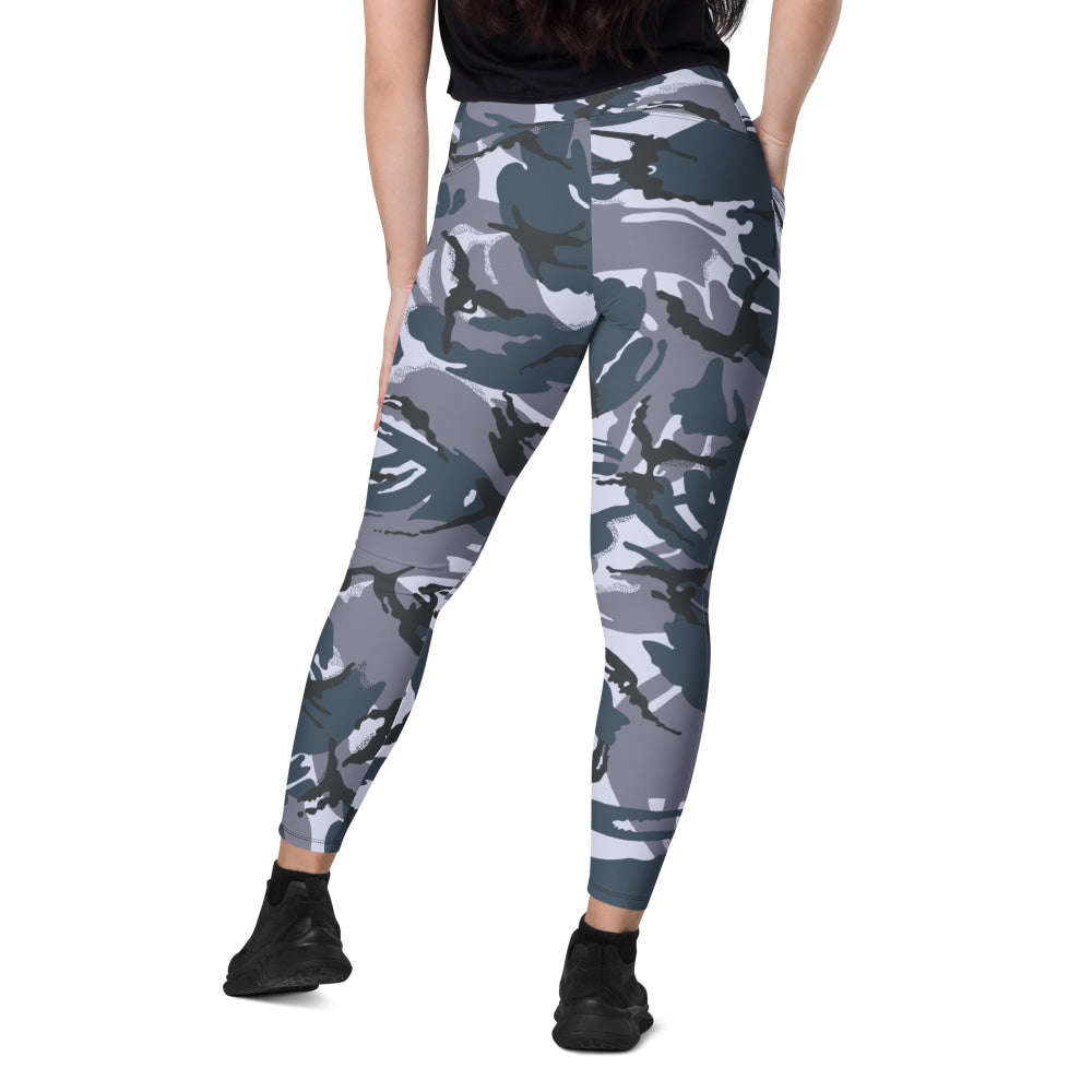 British DPM OPFOR CAMO Leggings with pockets - Womens With Pockets