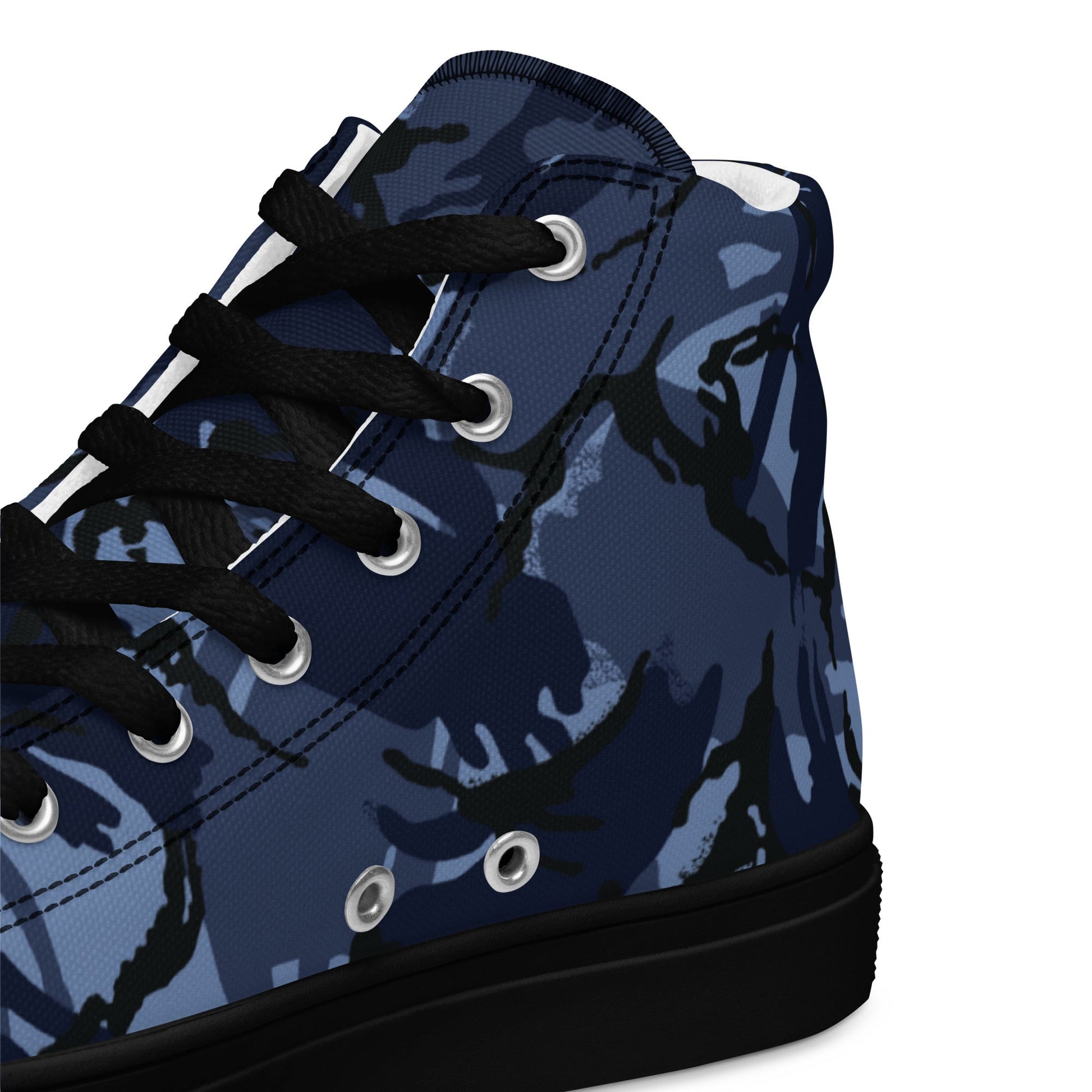 British DPM OPFOR CAMO Mens high top canvas shoes - High Top Canvas Shoes