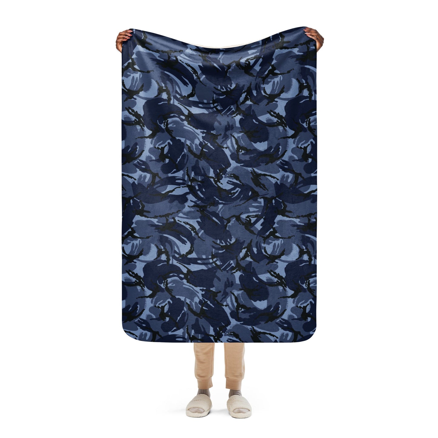 British DPM OPFOR CAMO Sherpa blanket - 37″×57″ - Blankets