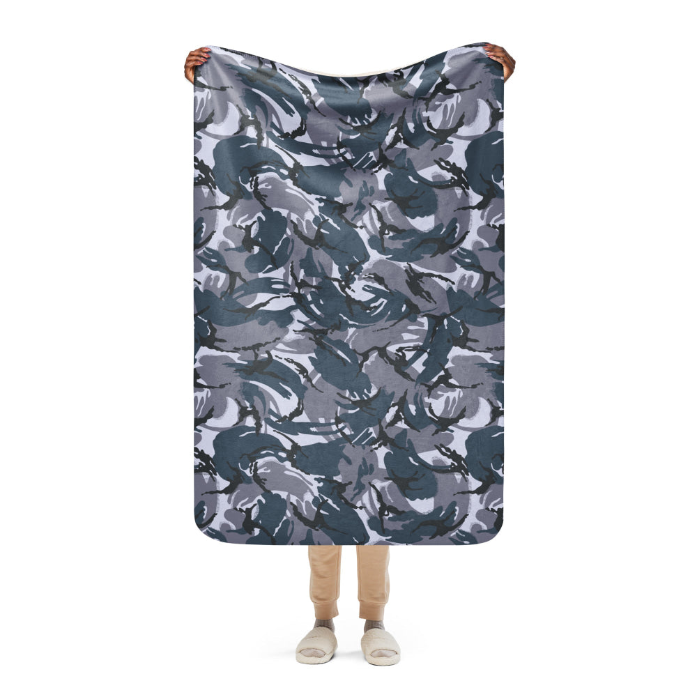 British DPM OPFOR CAMO Sherpa blanket - 37″×57″ - Blanket