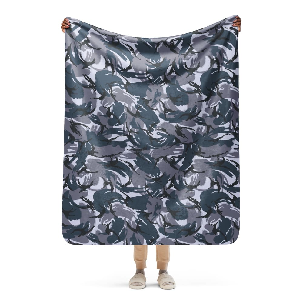 British DPM OPFOR CAMO Sherpa blanket - 50″×60″