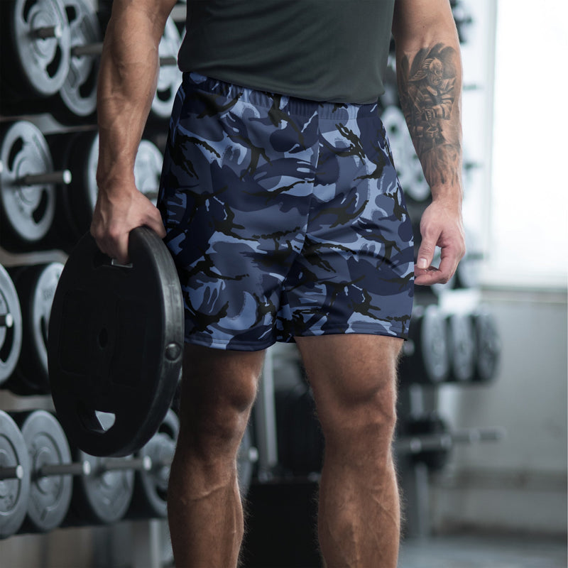 DPM OPFOR CAMO Unisex Athletic Long Shorts - 2XS