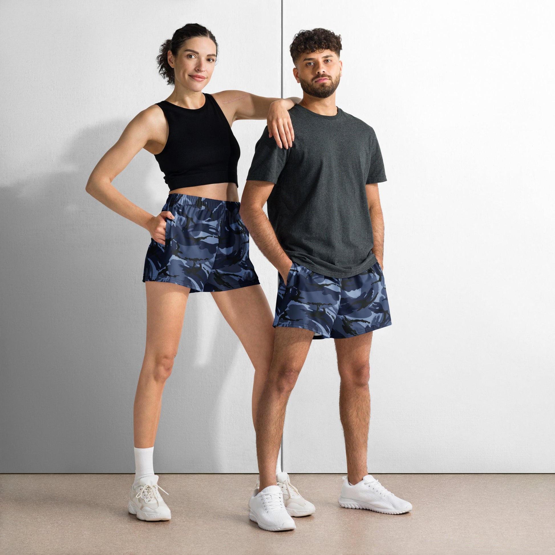 British DPM OPFOR CAMO Unisex Athletic Shorts