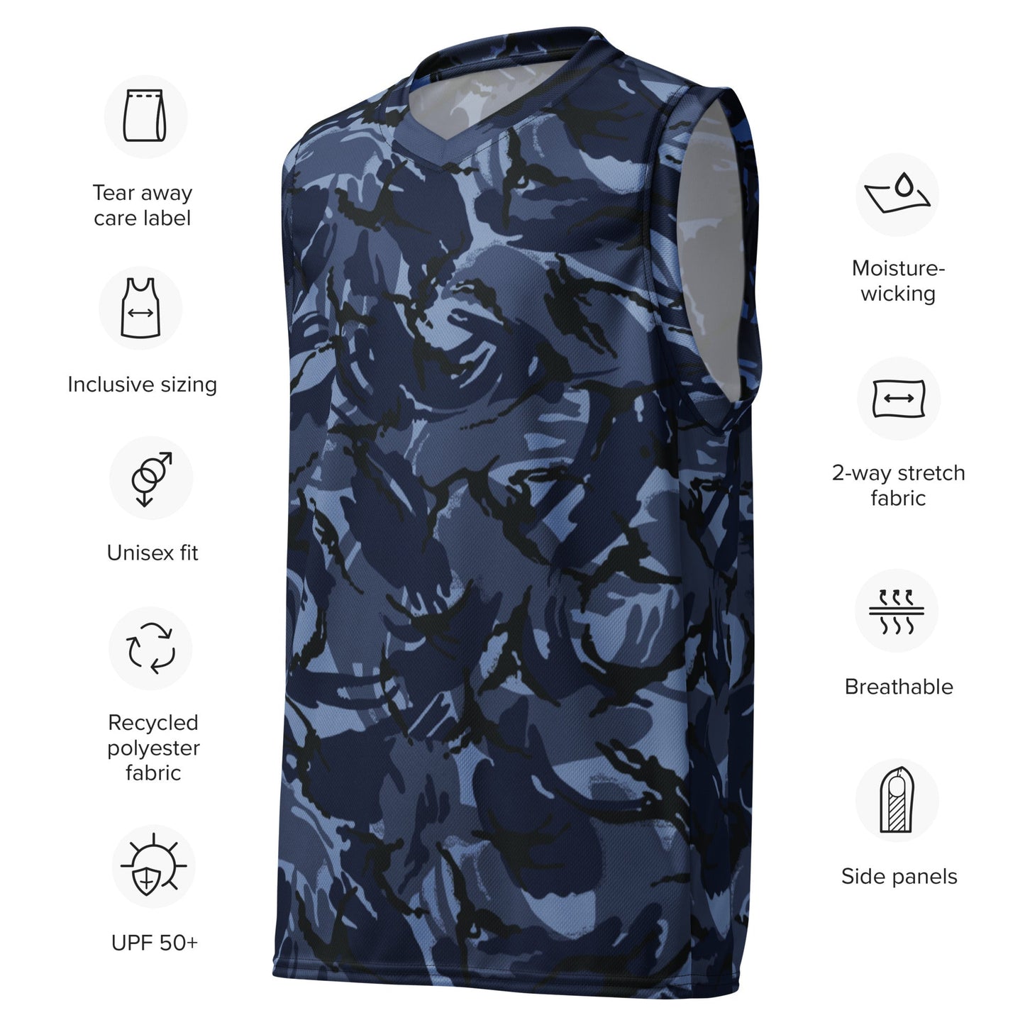 British DPM OPFOR CAMO unisex basketball jersey - Basketball Jerseys