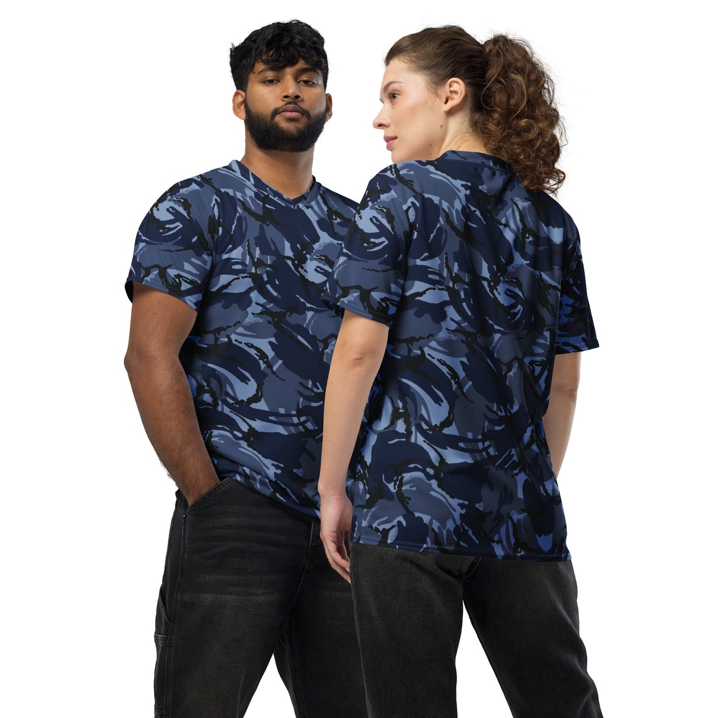 British DPM OPFOR CAMO Unisex Sports Jersey - 2XS