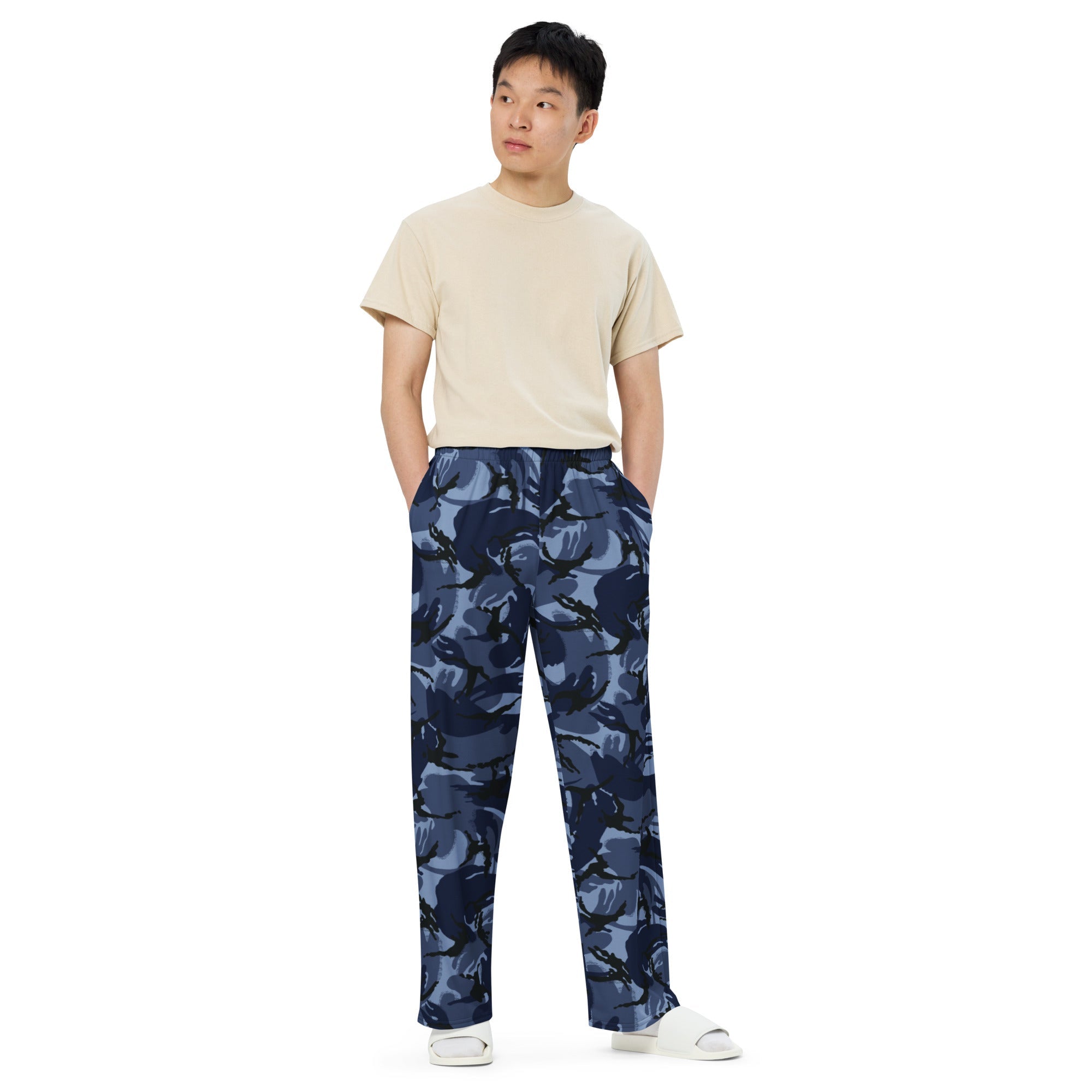 CAMO HQ - British DPM OPFOR CAMO Unisex Wide-Leg Leisure Pants
