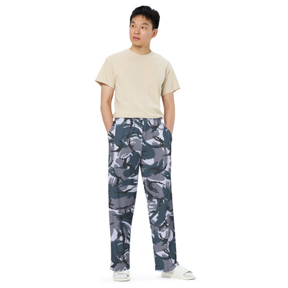 British DPM OPFOR CAMO unisex wide-leg pants - Unisex Wide-Leg Pants