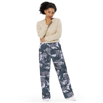 British DPM OPFOR CAMO unisex wide-leg pants - Unisex Wide-Leg Pants