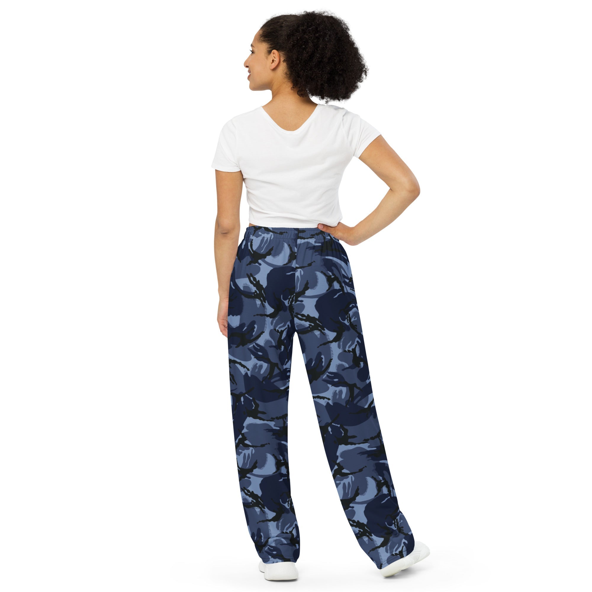 CAMO HQ - British DPM OPFOR CAMO Unisex Wide-Leg Leisure Pants