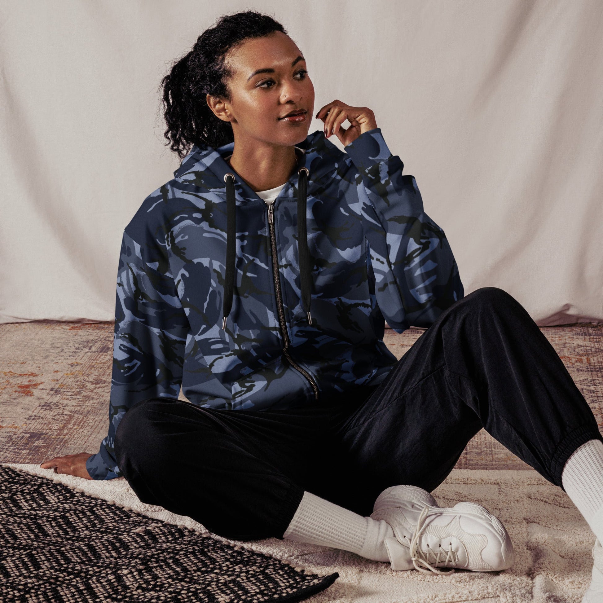 British DPM OPFOR CAMO Unisex zip hoodie - Zip Hoodies