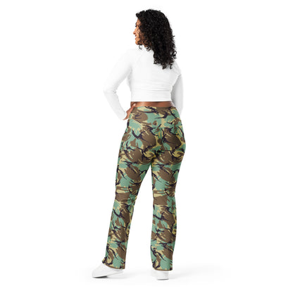 British DPM P60 Wild Geese Movie CAMO Flare leggings - Womens Leggings