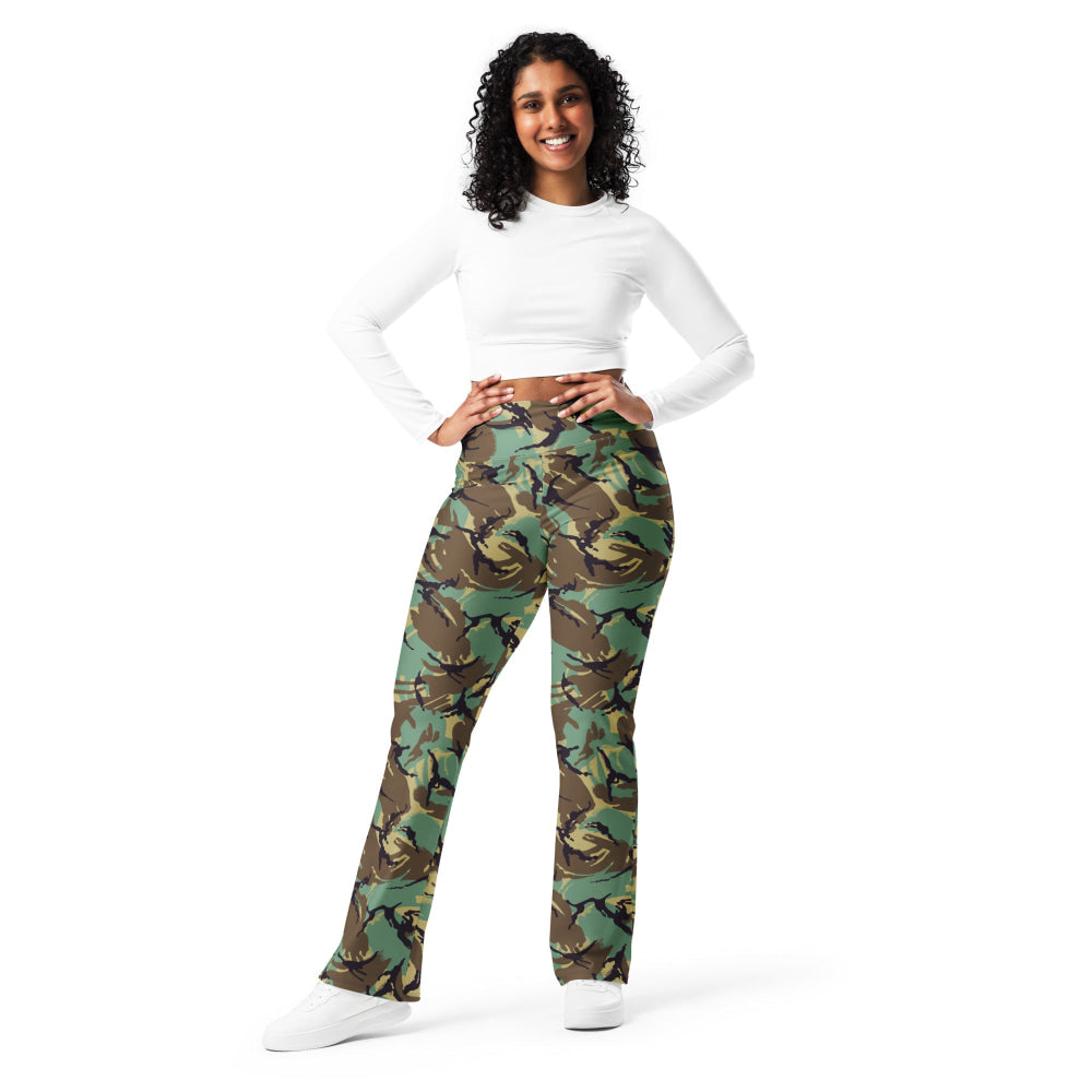 British DPM P60 Wild Geese Movie CAMO Flare leggings - Womens Leggings