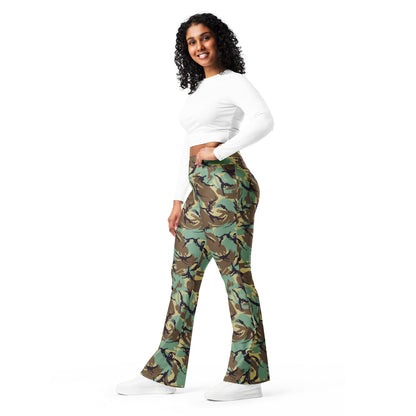 British DPM P60 Wild Geese Movie CAMO Flare leggings - Womens Leggings