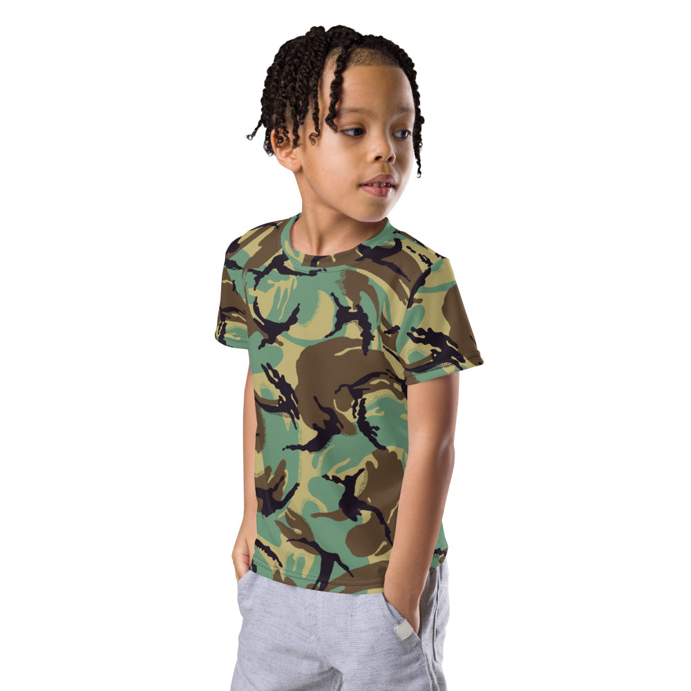 British DPM P60 Wild Geese Movie CAMO Kids crew neck t-shirt - Crew Neck T-shirt